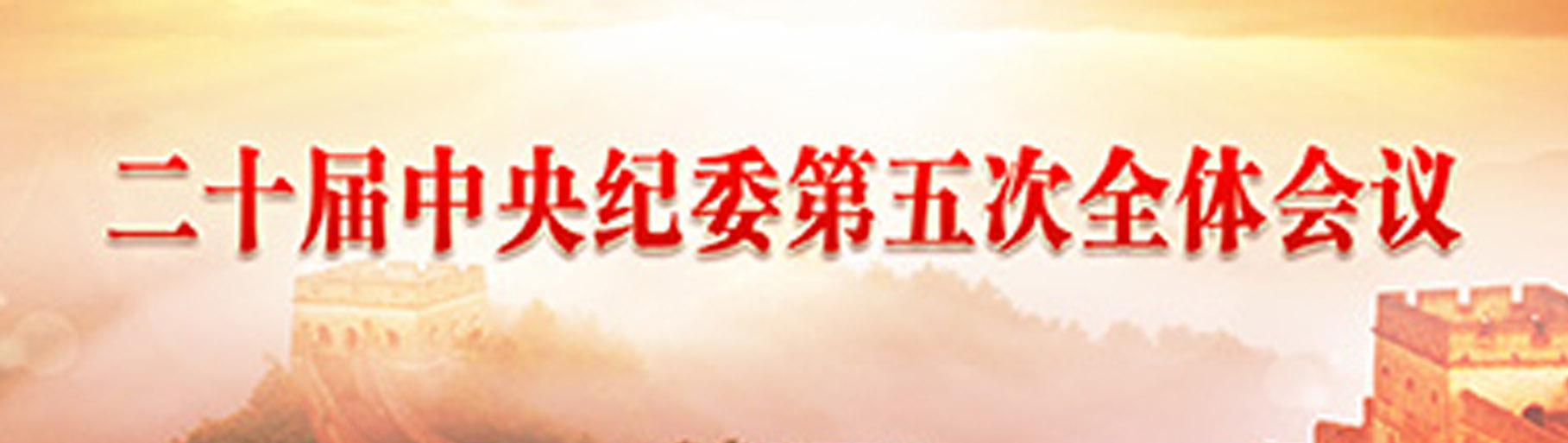 二十届中央纪委第二次全体会议